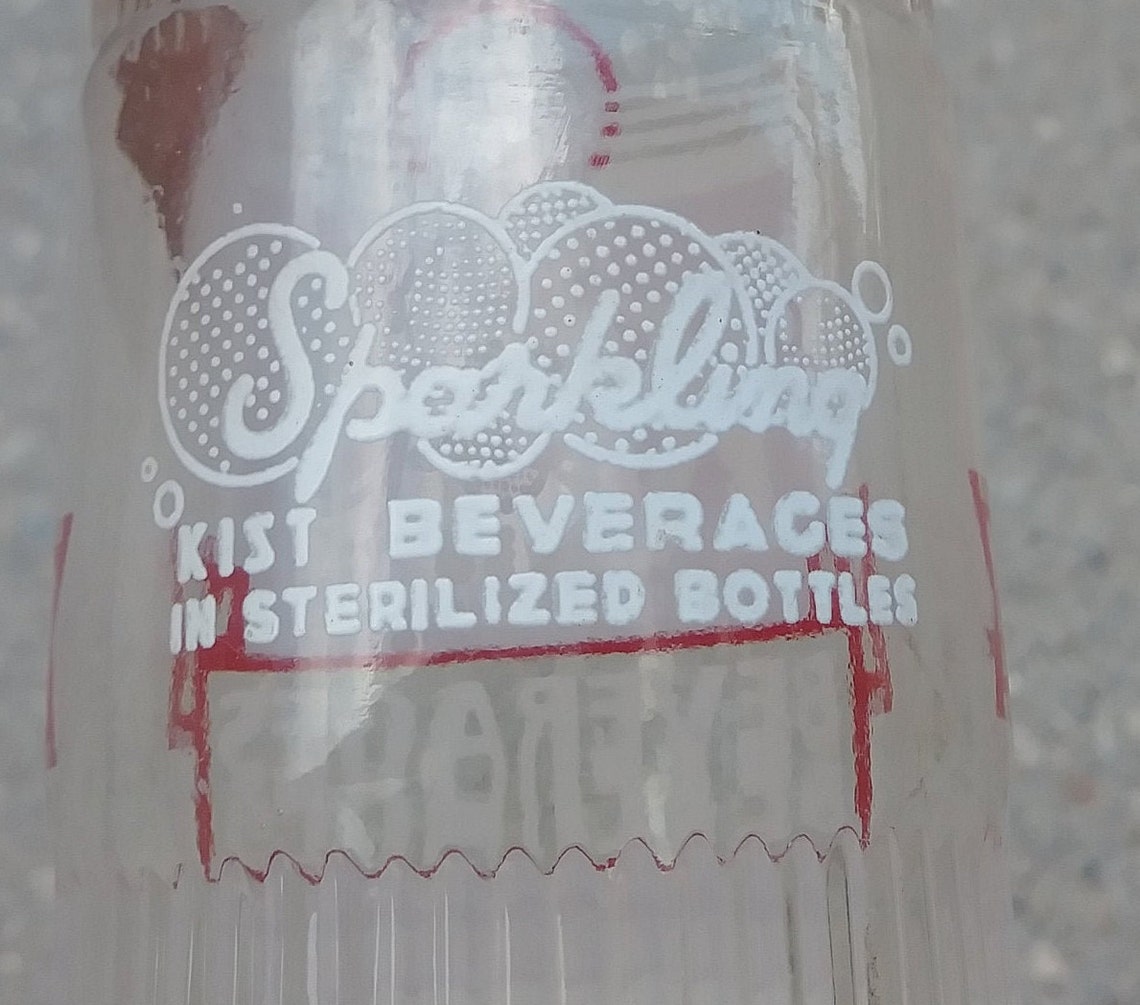 A.C.L. Kist Soda Bottle From Stratford Ont. - Etsy UK