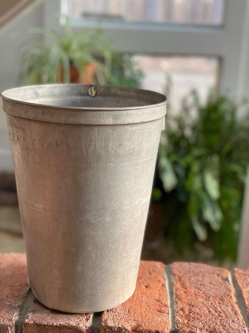 Maple Syrup Aluminum Sap Bucket Rare Sap Bucket Etsy