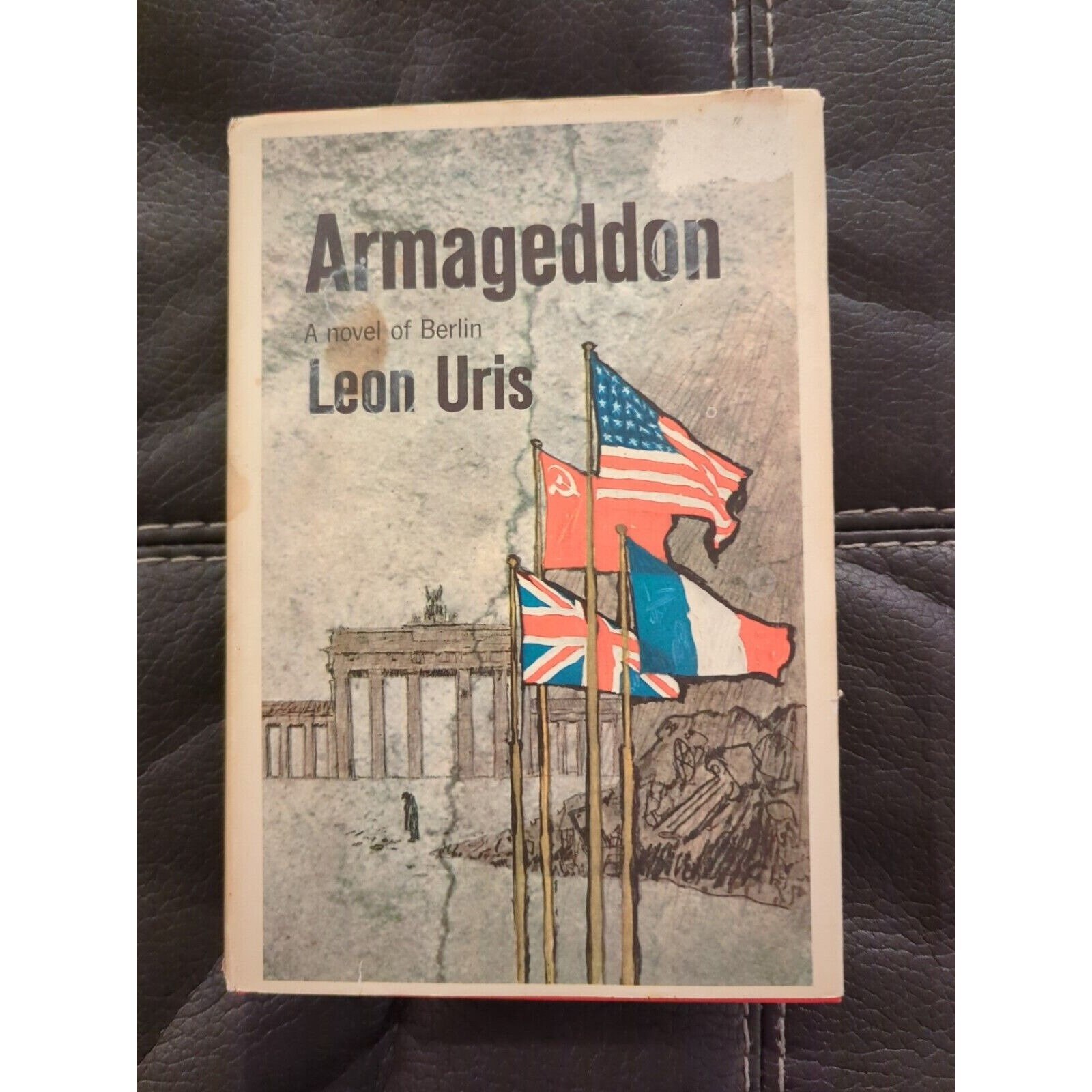 Armageddon : A Novel of Berlin by Leon Uris (1964, Hardcover Dust