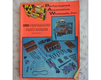 1993 Performance Automobile Großhandel Vintage Teilekatalog Automobilteile SC