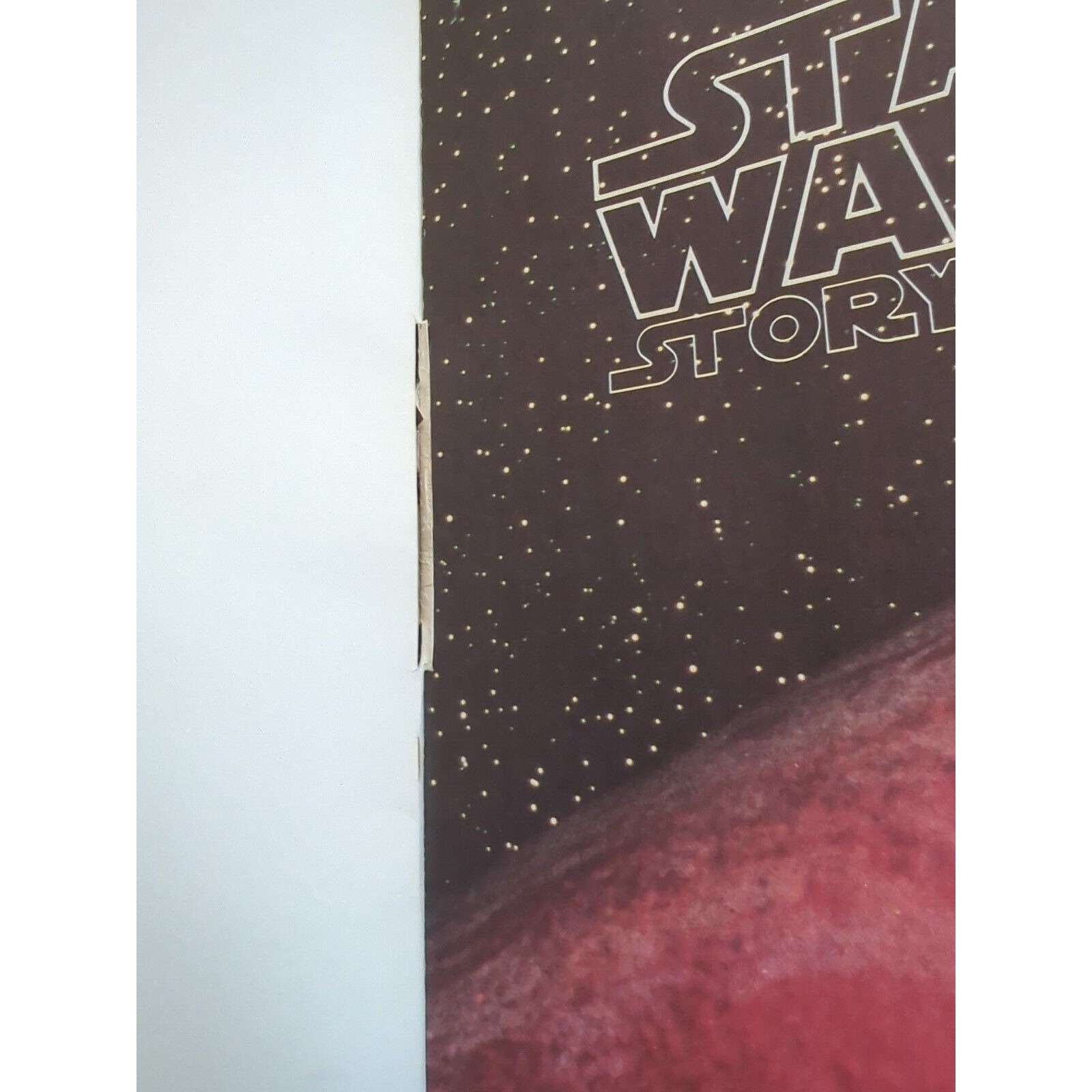 1978 the Star Wars Storybook Fullcolor Photographs Book Vintage Rough