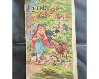 1919 Little Red Riding-Hood by the SAALFIELD Publishing Co. Akron Ohio Softcover