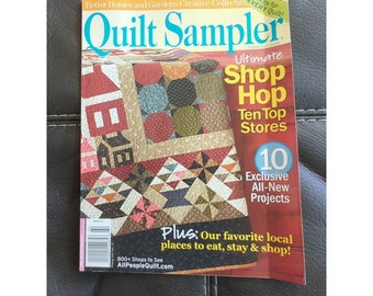 BHG Quilt Sampler Magazine 2000 Fall Winter 10 Exclusive New Projects Shop Hop