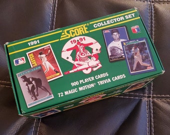 1991 Score Baseball MLB Collectors Set Factory Sealed New 900 Cards Not Sealed