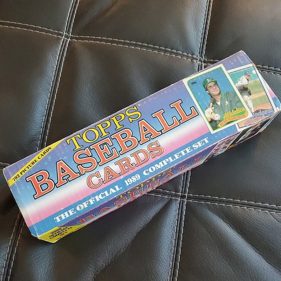 1989 Topps Baseball Official Complete 792 Cards Factory Set Etsy