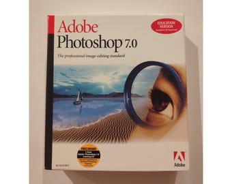 Nueva versión educativa de Adobe Photoshop 7.0 para Mac OSX y Mac OS 9.1 o 9.2