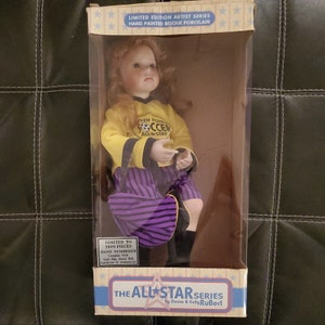 Hannah Rose Limited Edition Doll by Donna Rubert 18&quot; Brown Eyes 1998 In Box