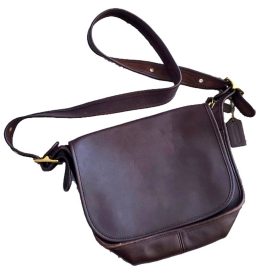 COACH Vintage Legacy Zip Crossbody Bag 9136 Vicuña Tan Brown