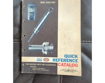 1964 Ford Quick Reference Fast Moving Service Parts Catalog Rotunda Fomoco