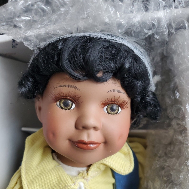 RARE Vintage Duck House Heirloom Dolls Porcelain Beautiful Doll Johnny