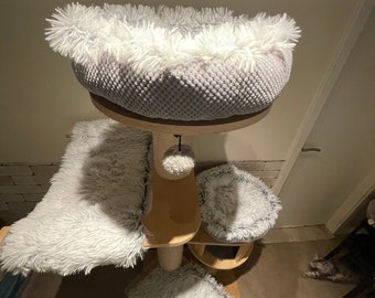 replacement cat cushions and hammock for natural paradise XL cat tree