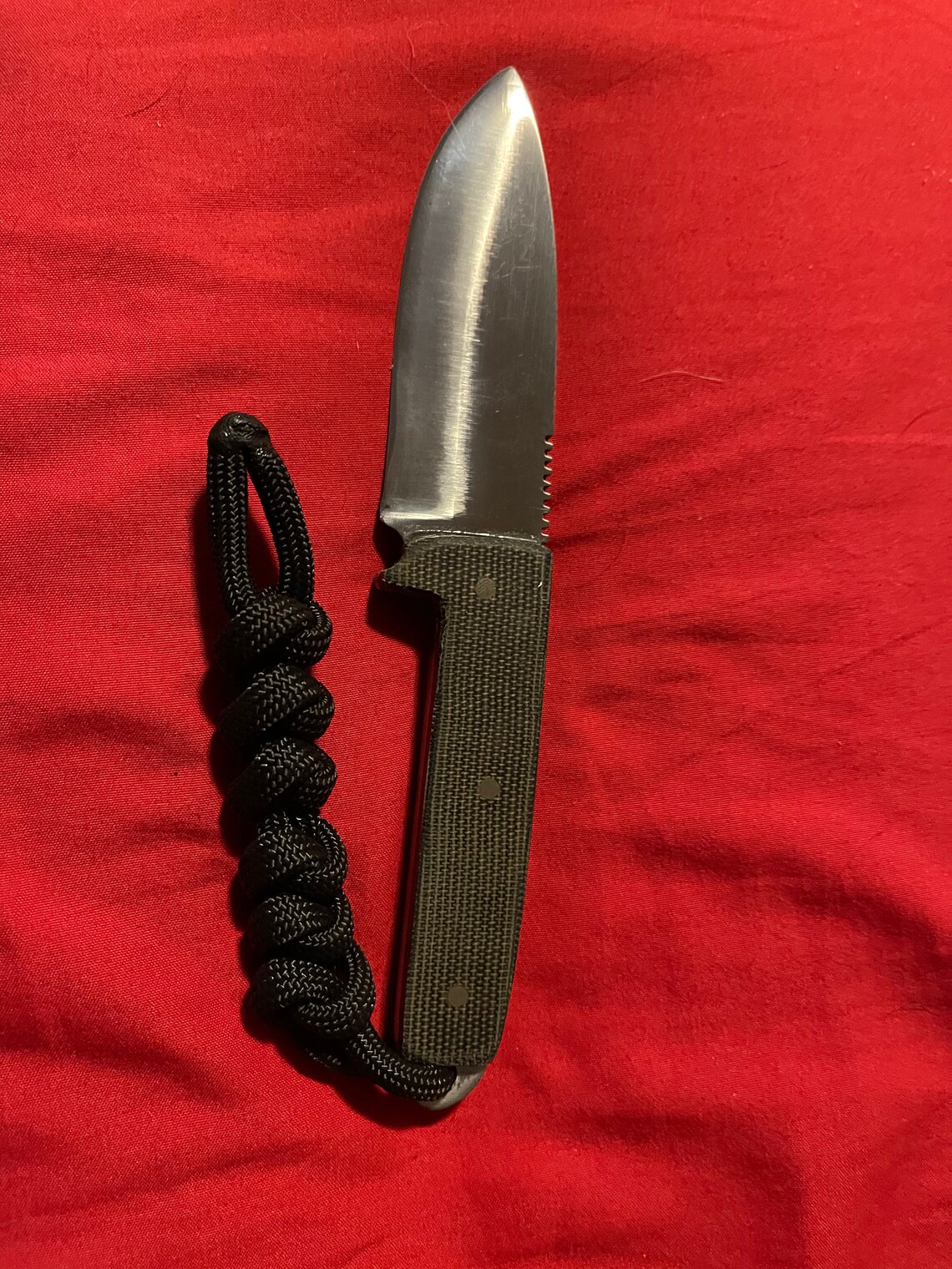 Fixed blade carry knife Etsy