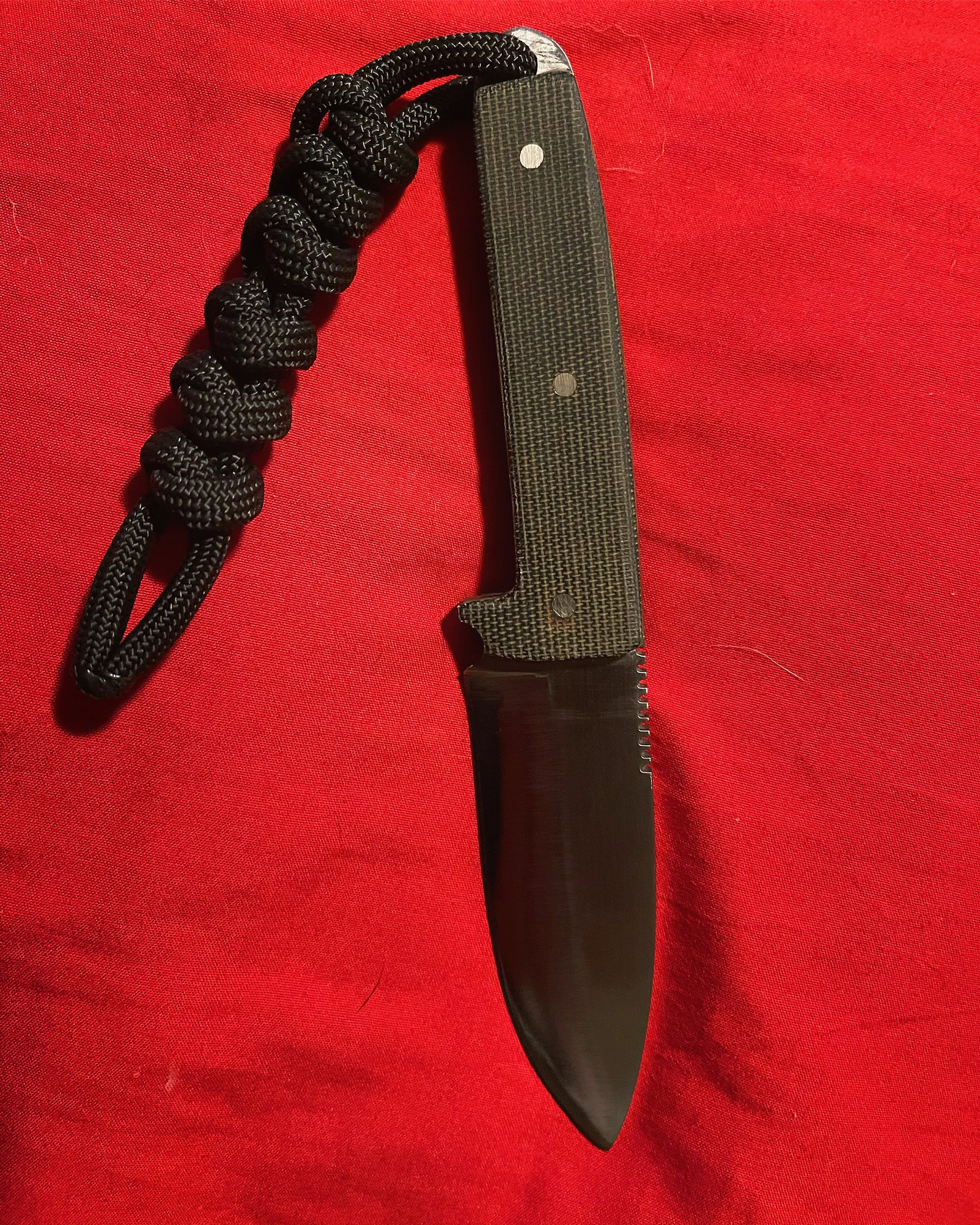 Fixed blade carry knife Etsy