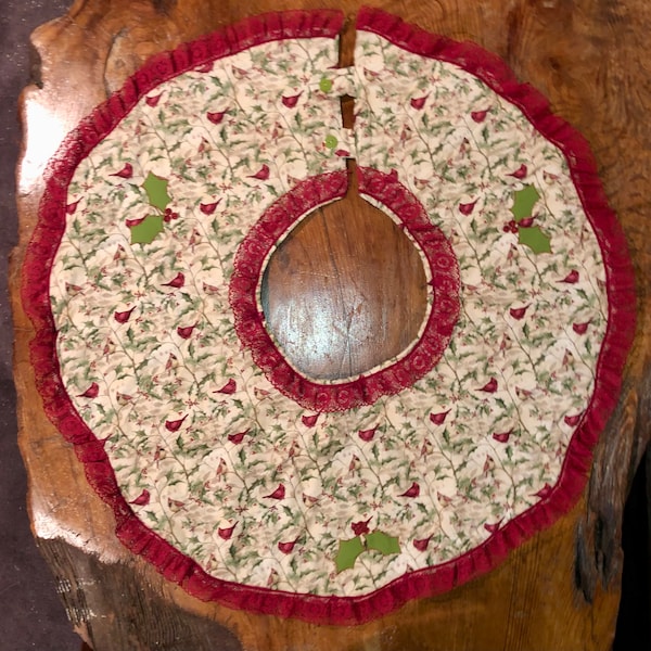 Free Quilted Tree Skirt Pattern Etsy