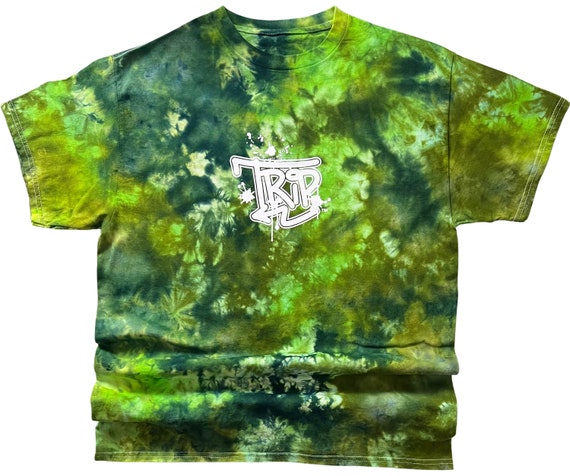 large tie dye shirt