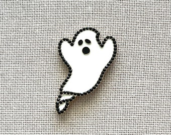 Ghost Needle Minder | Halloween Minder | Needle Nanny | Magnetic Needle Minder | Cross Stitch | Embroidery | Ghosts | Spooky