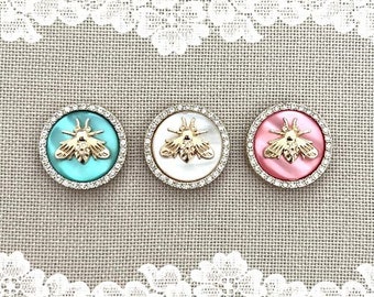 Honey Bee Needle Minder | Needle Nanny | Magnetic Needle Minder | Cross Stitch | Embroidery | Bee | Spring