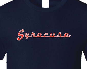 Syracuse Hancock SYR Airport Sign Tribute T Shirt