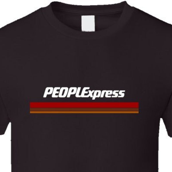 People Express Inspired Airline Logo T-Shirt | PEOPLExpress