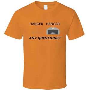 Hanger Hangar T-Shirt Put One On A Shirt, Put A Plane In The Other, OK image 4
