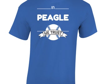 In Peagle We Trust - DFW Baseball Themed T-Shirt