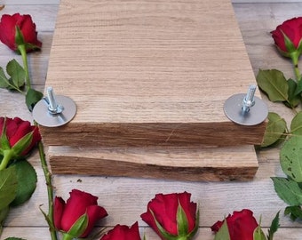 Rustic Solid Oak Flower Press | Dried Roses | Pressed Flowers | Herbarium Dried Flowers Press | Mothers Day Gift Ideas