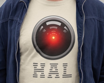Camiseta HAL 9000 Kubrick 2001 Odisea del espacio - Stanley Kubrick Art - Camiseta unisex ligera