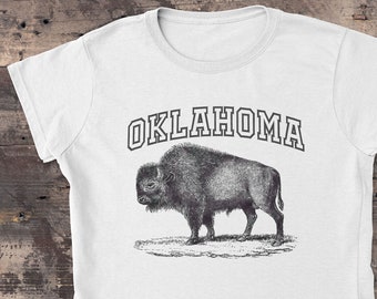 Oklahoma State Women Shirt - Bison Shirt