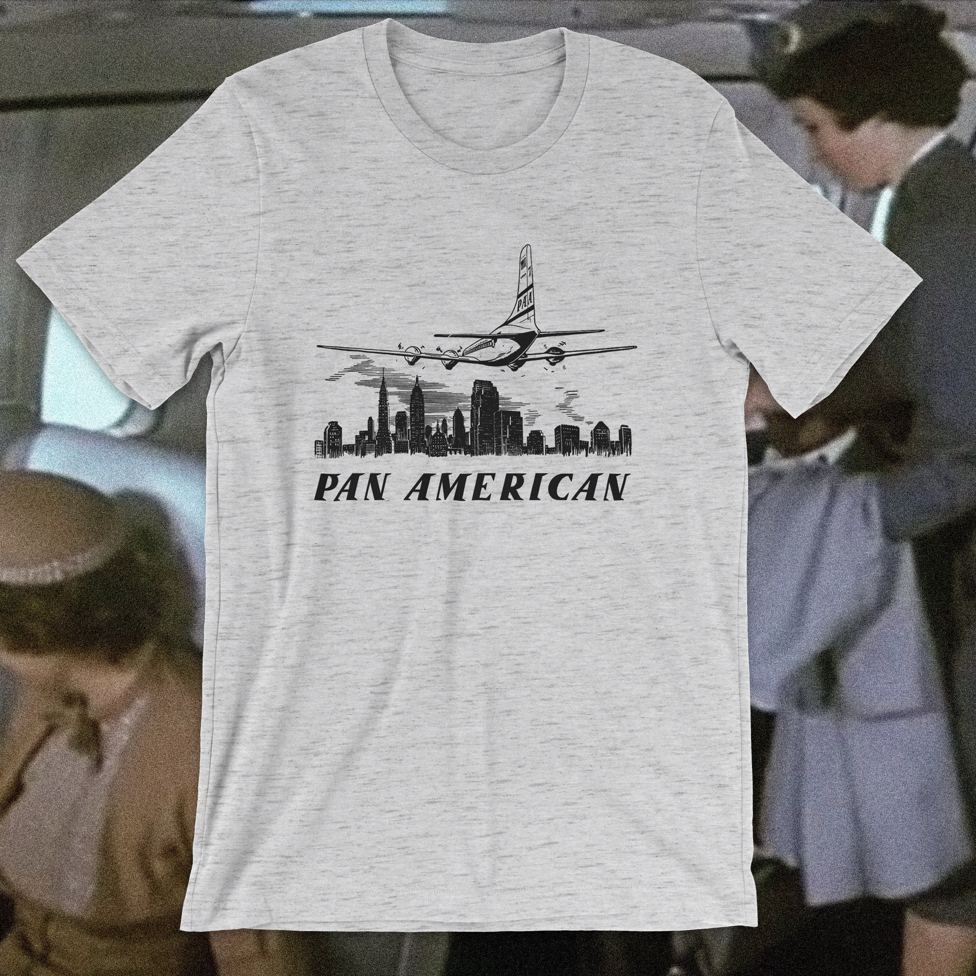 【500円引きクーポン】 Aviation Etsy - Airlines American Pan Vintage Shirt トップス