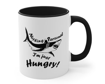 Shark Mug. Funny Shark Lover Ceramic Coffee Cup