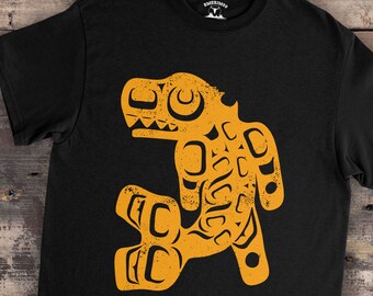 Haida Dogfish T-Shirt: Northwest Coast Native American Art