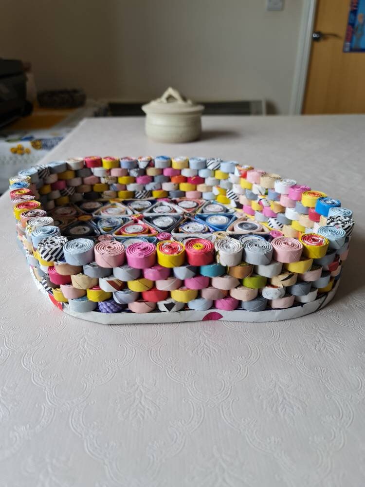 Quilled Paper Magazine Fruit Bowl Etsy Hong Kong