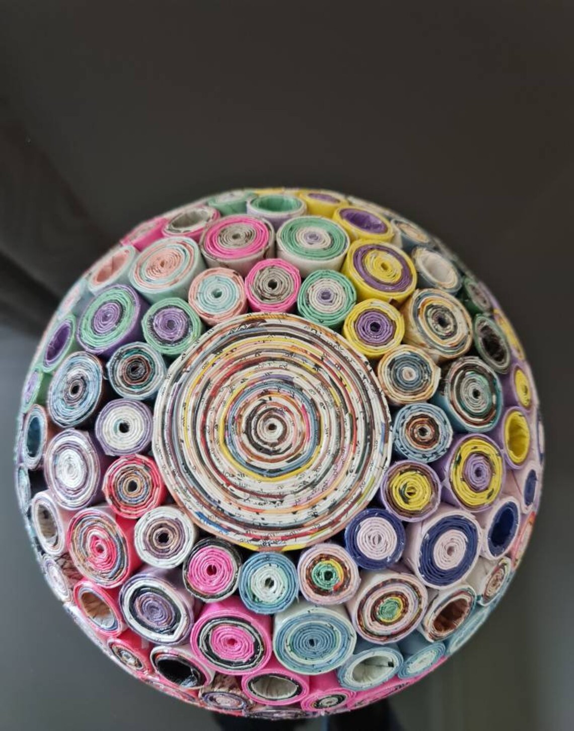 Recycled Magazine Paper Basket Etsy