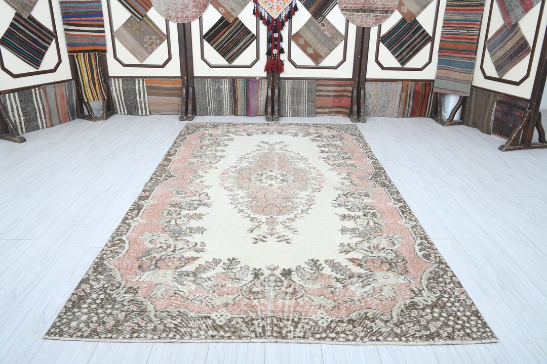 Large Turkish Rug Large Turkish Rug,6x10 Vintage Rug,oversize Rug,oushak Rug,6x10 Rug ...