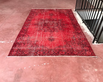 Handmade Rug 77x161 cm Turkish Area Rug KEL100 Anatolian Kilim Rug Faded Carpet Vintage Rug 2.5x5.2 feet Oushak Carpet Bedroom Rug