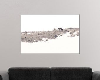 Yellowstone Wolf on hillside by Greg Albrechtsen Bird for Thought