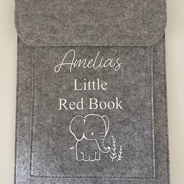 Personalised Red Book Folder