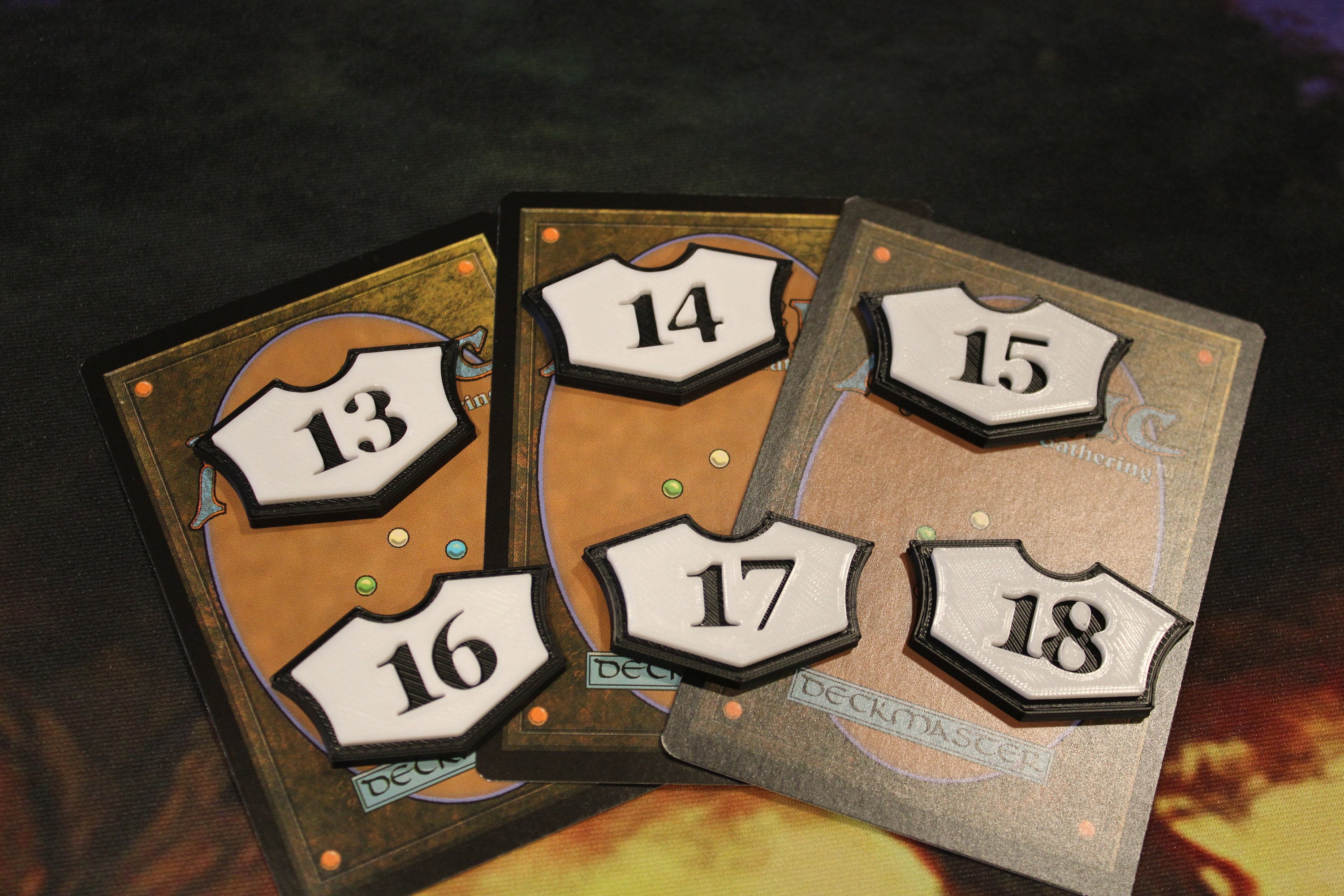Planeswalker Loyalty Counters Magic The Gathering Stackable Tokens — PrintsLeo3D