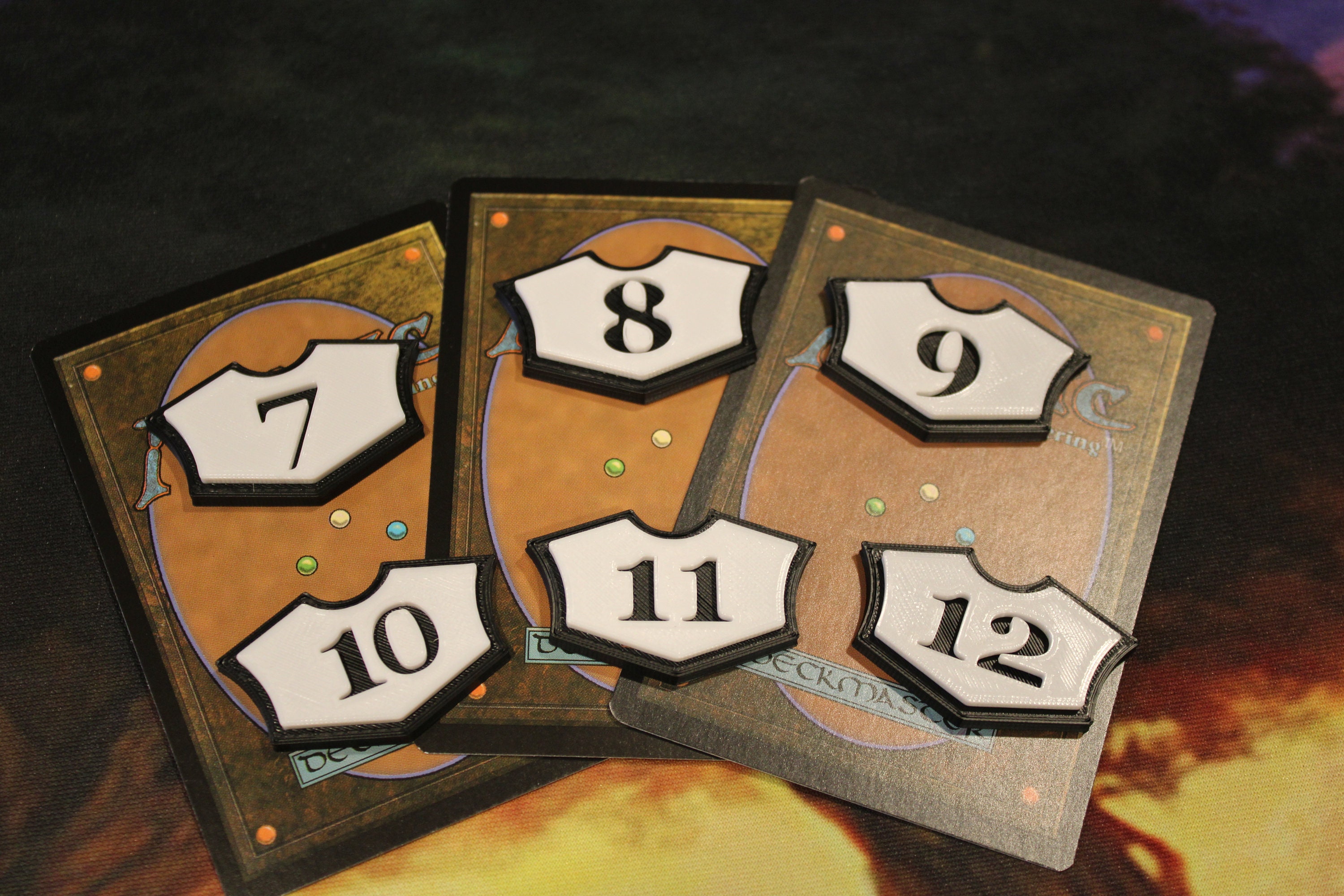 Planeswalker Loyalty Counters Magic The Gathering Stackable Tokens — PrintsLeo3D