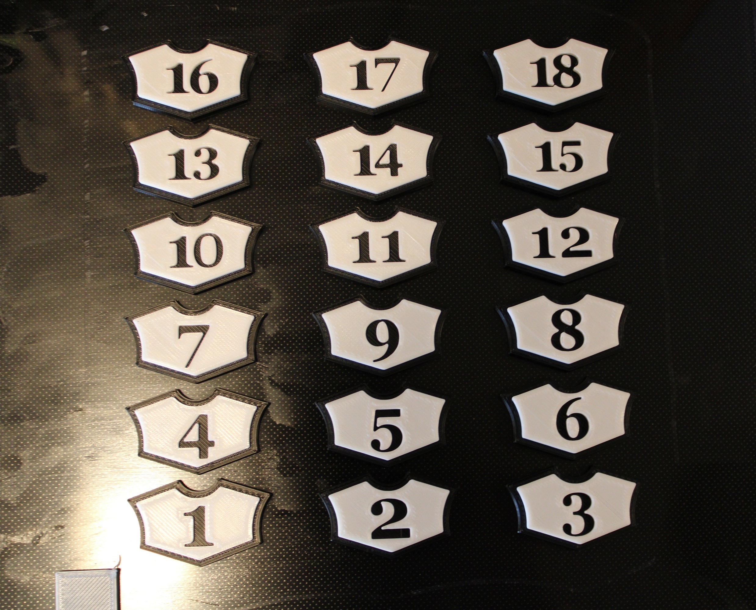 Planeswalker Loyalty Counters Magic The Gathering Stackable Tokens — PrintsLeo3D