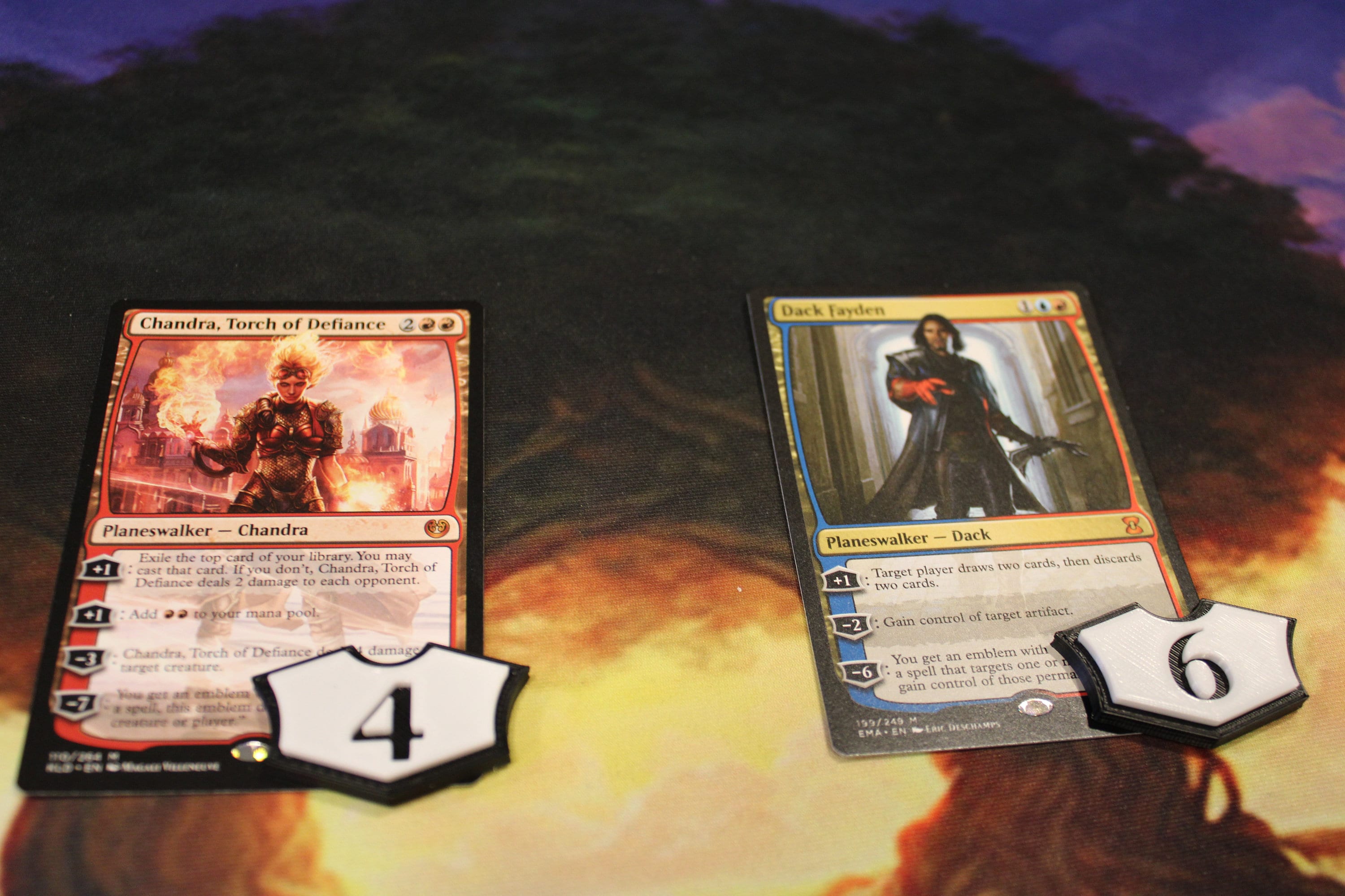 Planeswalker Loyalty Counters Magic The Gathering Stackable Tokens — PrintsLeo3D