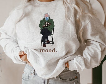 Bernie Sanders Mitten Sweatshirt, Bernie Sanders Inauguration Crewneck, Bernie Sanders Gift, Gift for Christmas