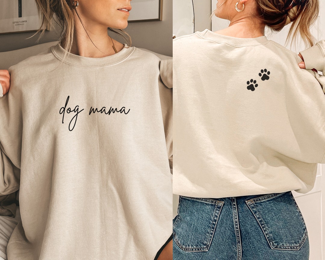 Simply Love Simply Love Full Size DOG MOM Graphic Sweatshirt main image 1