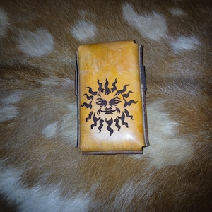 Leather Cigarette Case, Hand Made