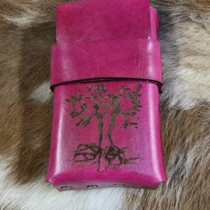 Leather Cigarette Case, Hand Made