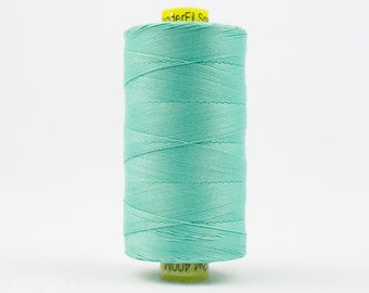 Cross Stitch Thread Hand Dyed by TheThreadGatherer Canvas Work and Needlepoint. Embroidery Floss OL 016 Seafoam Green Oriental Linen