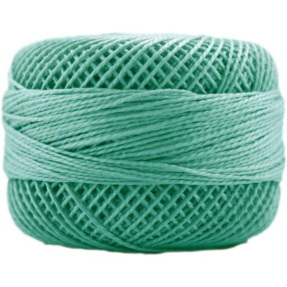 Perle Cotton: 4059 Medium Seagreen Perle Cotton: 4059 Medium Seagreen