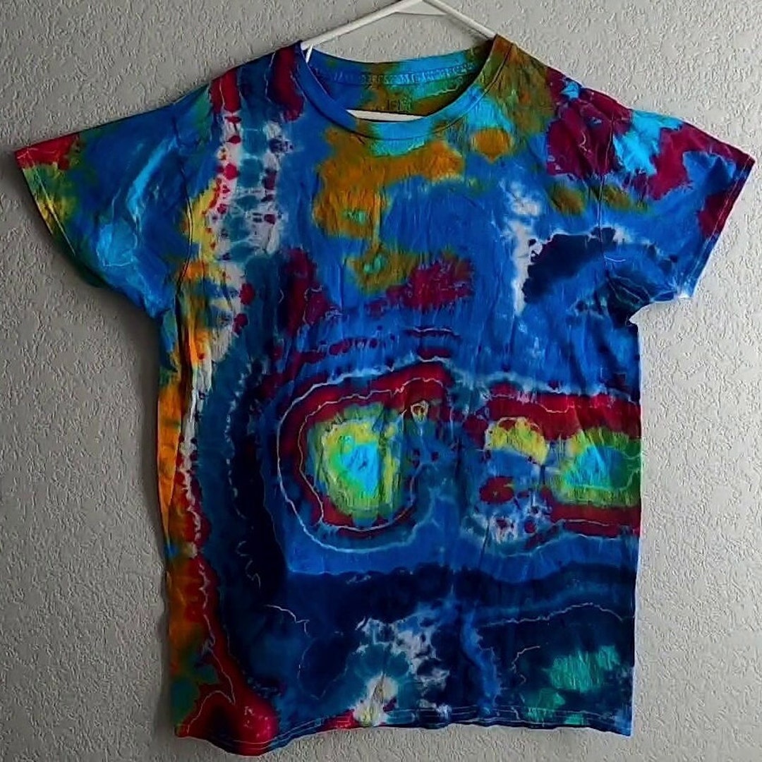 Vibrant Swirl Tiedye Tshirt Men