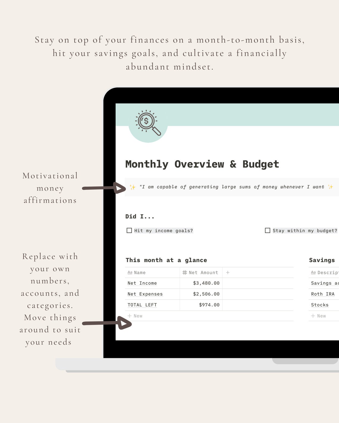 notion budget template notion budget template