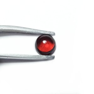 7mm garnet red cabochon gemstones AAA quality wholesale lot best offer ready for jewelry setting